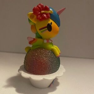 Tokidoki collectible. Snowcone unicorn